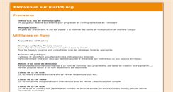 Desktop Screenshot of marlot.org